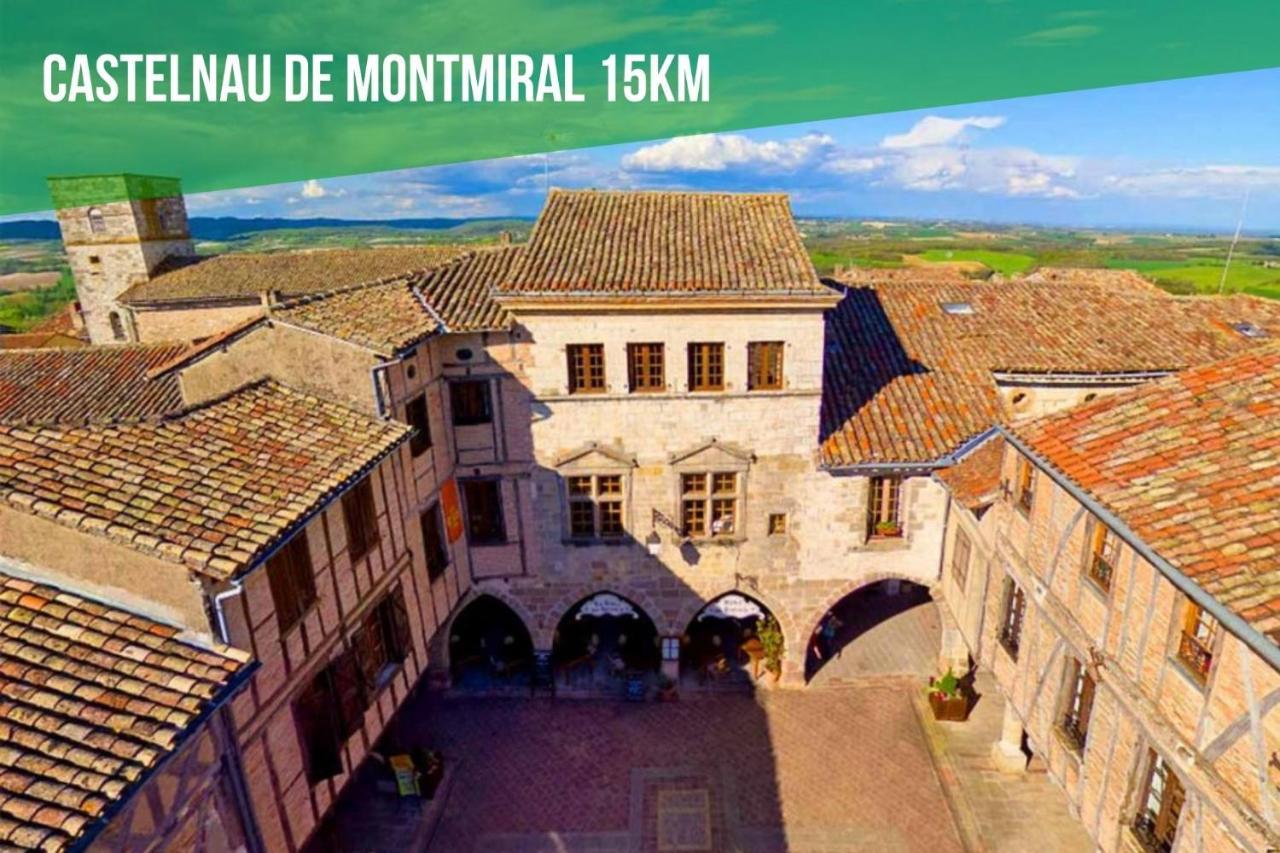Le Cottage Nature Primeur Sauna Gaillac Entre Albi-Toulouse & Les Cottages Du Tarn Brens  Luaran gambar